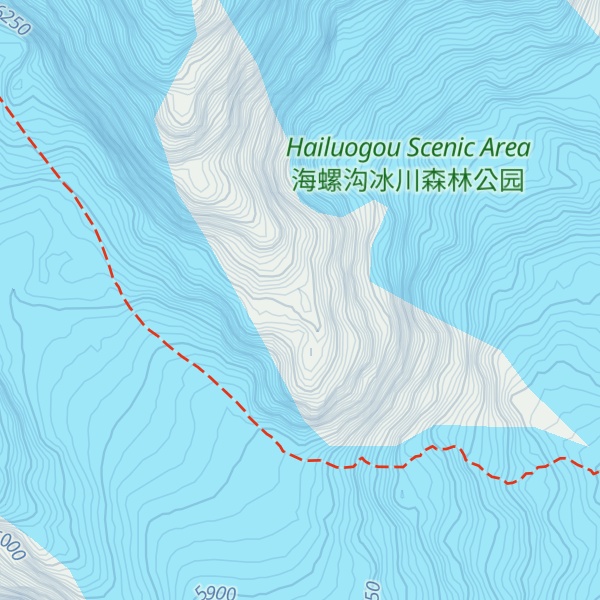 Map of Zhōngshān Nánfēng