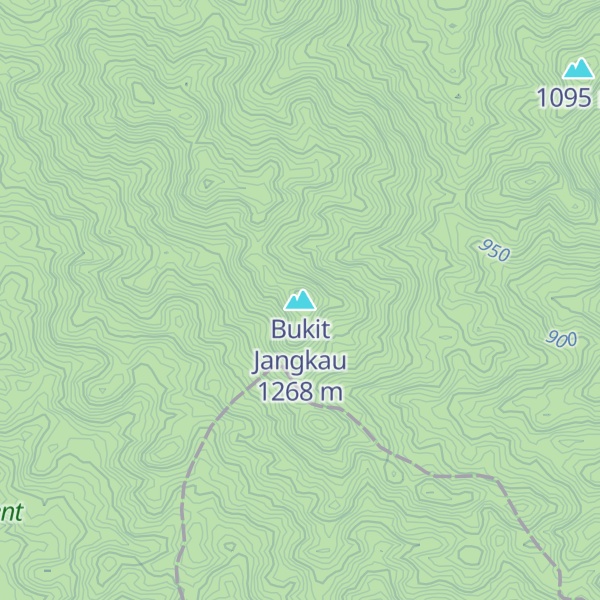 Map of Bukit Jangkau