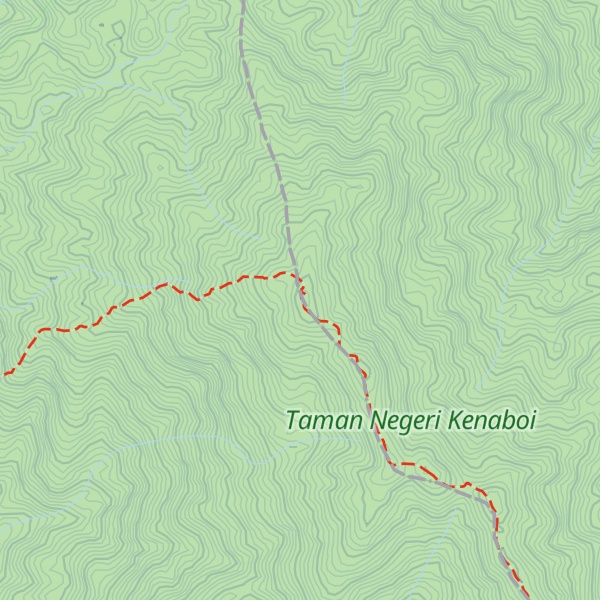 Map of Gunung Hitam