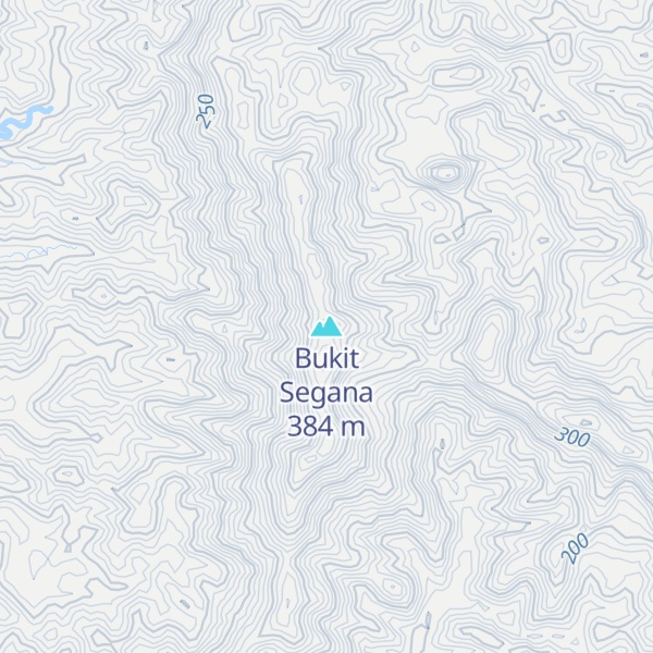 Map of Bukit Segana