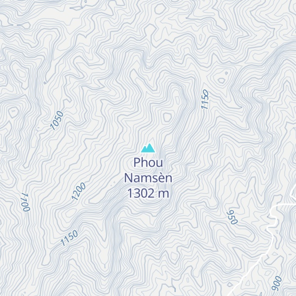 Map of Phou Namsèn