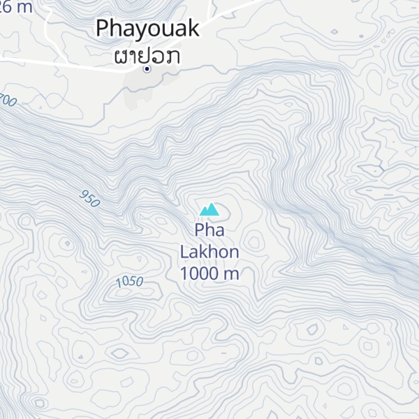 Map of Pha Lakhon