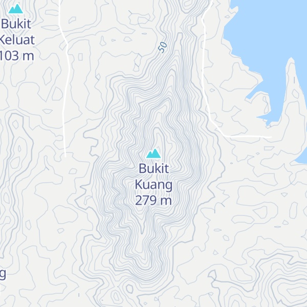 Map of Bukit Kuang