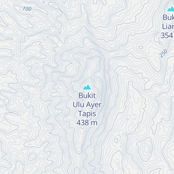 Map of Bukit Ulu Ayer Tapis