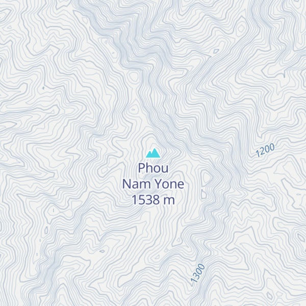 Map of Phou Nam Yone