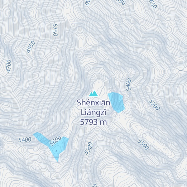 Map of Shénxiān Liángzǐ