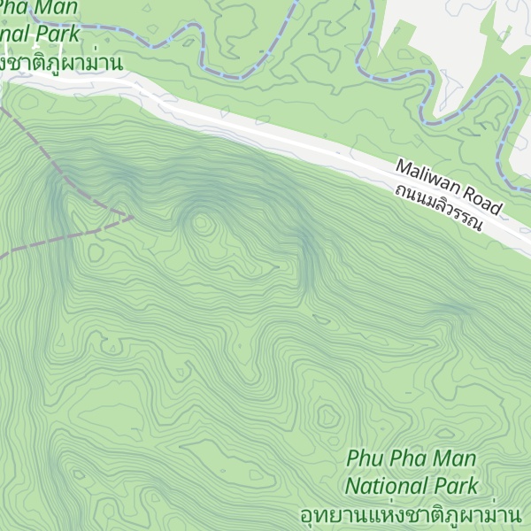 Map of Pha Nok Khao