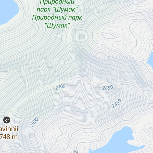 Map of Chernii