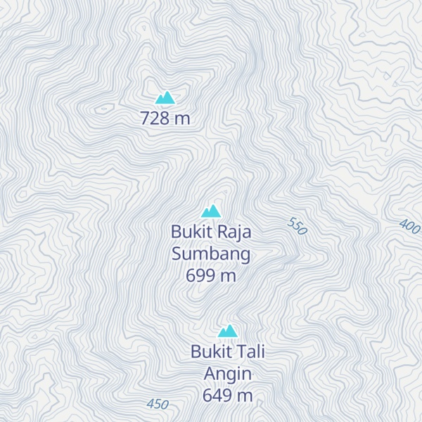 Map of Bukit Raja Sumbang