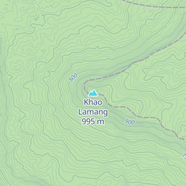 Map of Khao Lamang