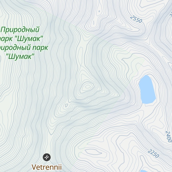 Map of Mramornii