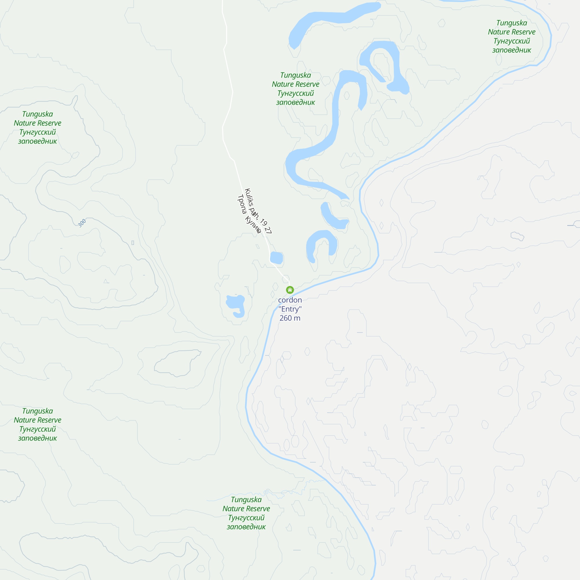 cordon "Entry" map