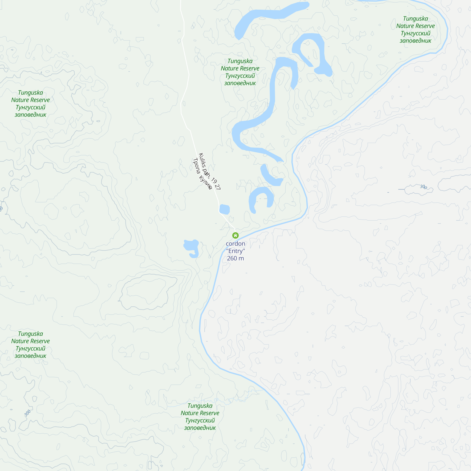 cordon "Entry" map