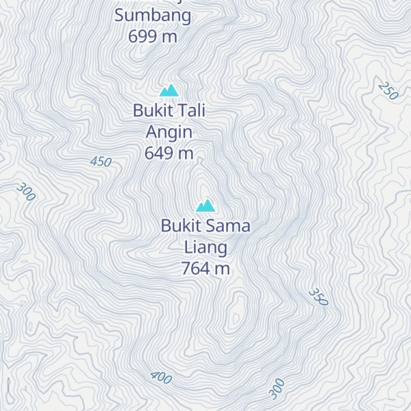 Map of Bukit Sama Liang