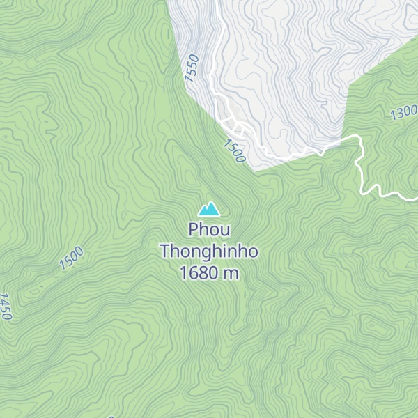 Map of Phou Thonghinho