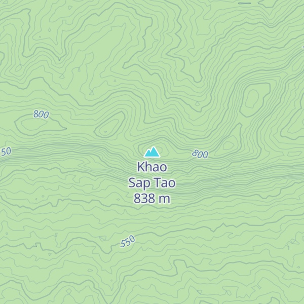 Map of Khao Sap Tao
