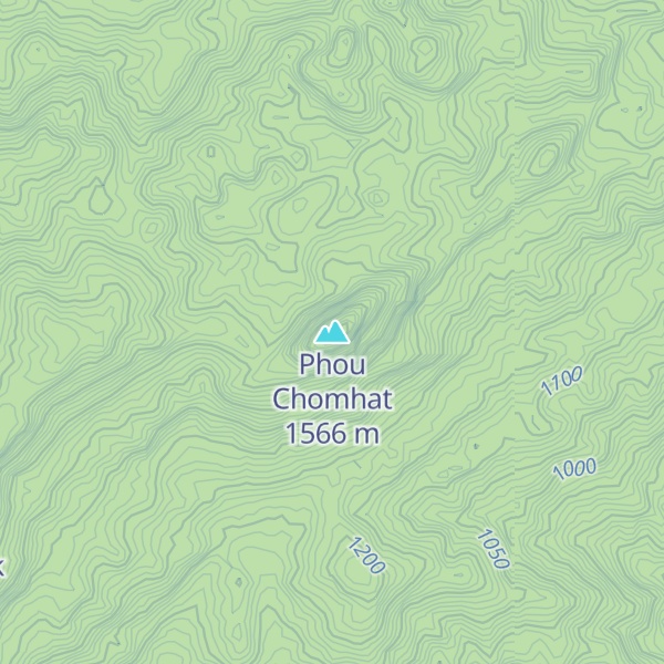 Map of Phou Chomhat