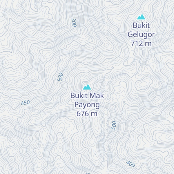 Map of Bukit Mak Payong
