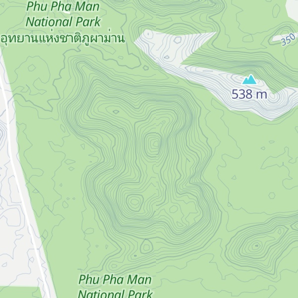 Map of Phu Phak Nao