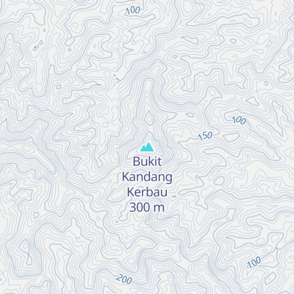 Map of Bukit Kandang Kerbau