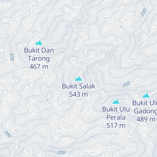 Map of Bukit Salak