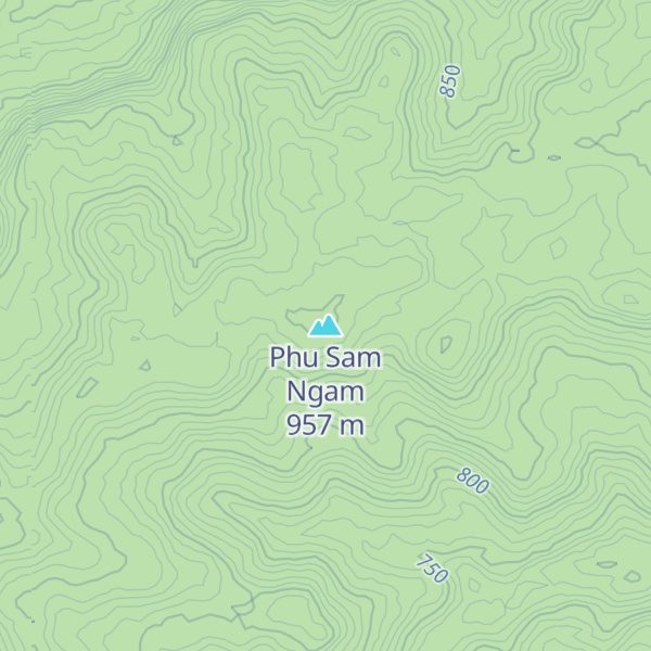 Map of Phu Sam Ngam