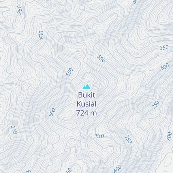 Map of Bukit Kusial