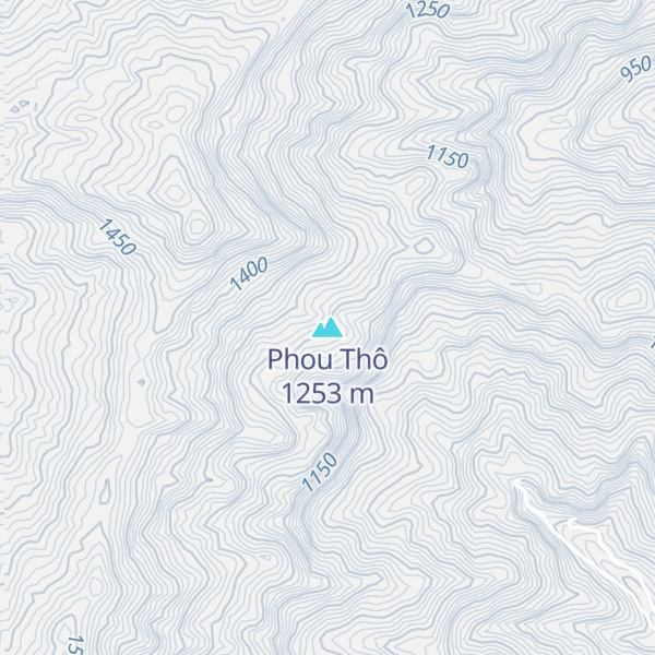 Map of Phou Thô