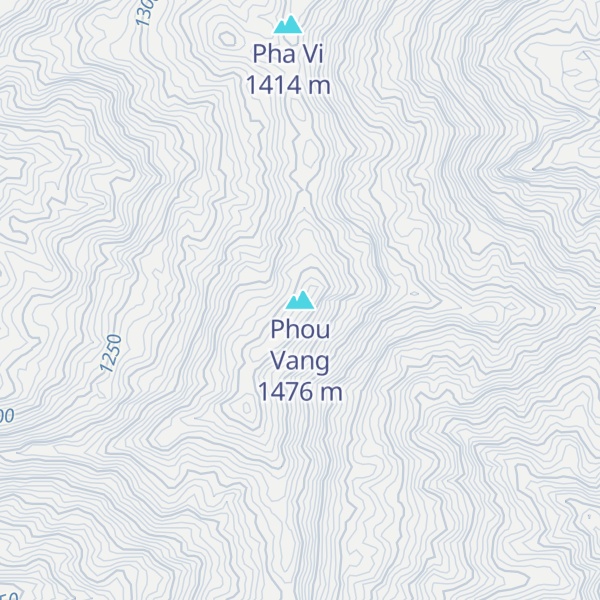 Map of Phou Vang