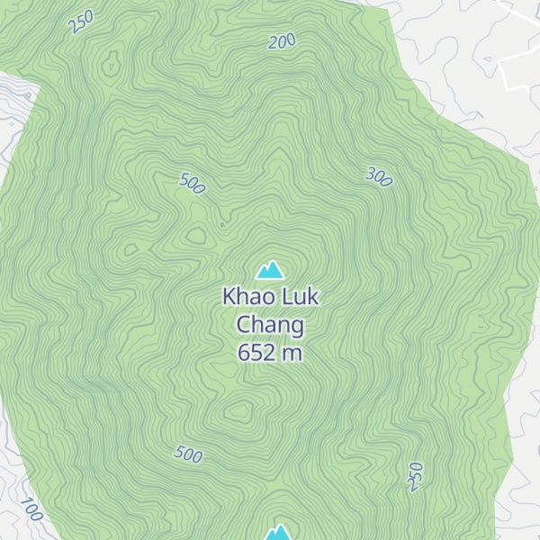 Map of Khao Luk Chang