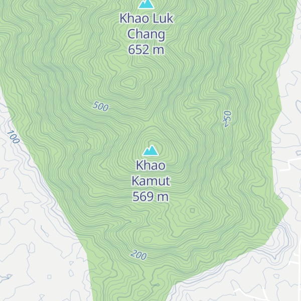 Map of Khao Kamut