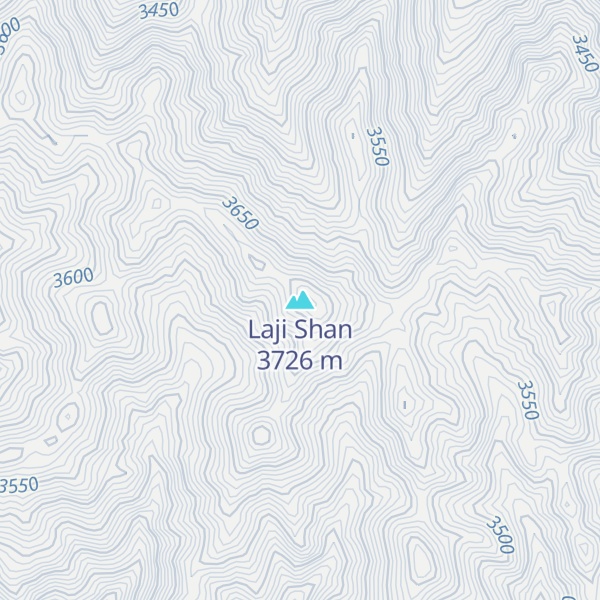 Map of Laji Shan
