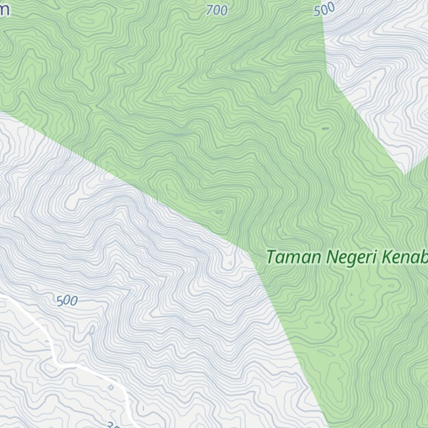 Map of Bukit Ulu Kongkoi