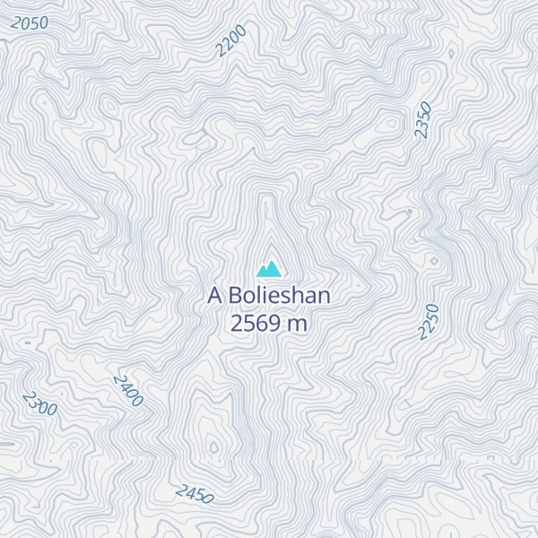 Map of A Bolieshan