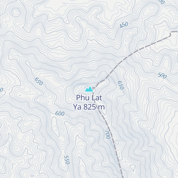 Map of Phu Lat Ya