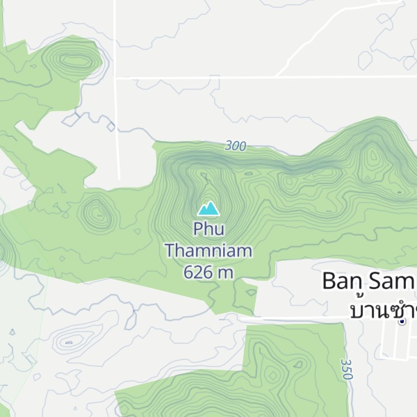 Map of Phu Thamniam