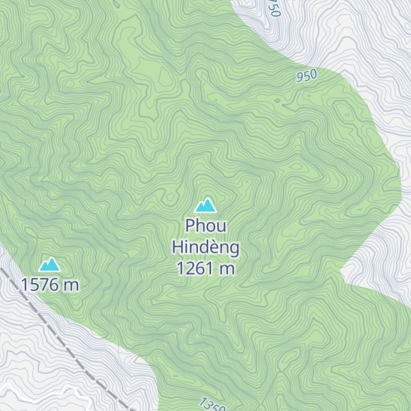 Map of Phou Hindèng