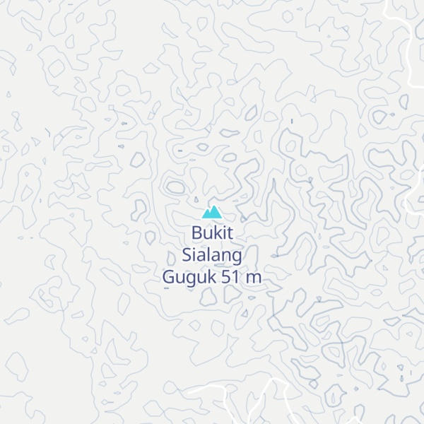 Map of Bukit Sialang Guguk