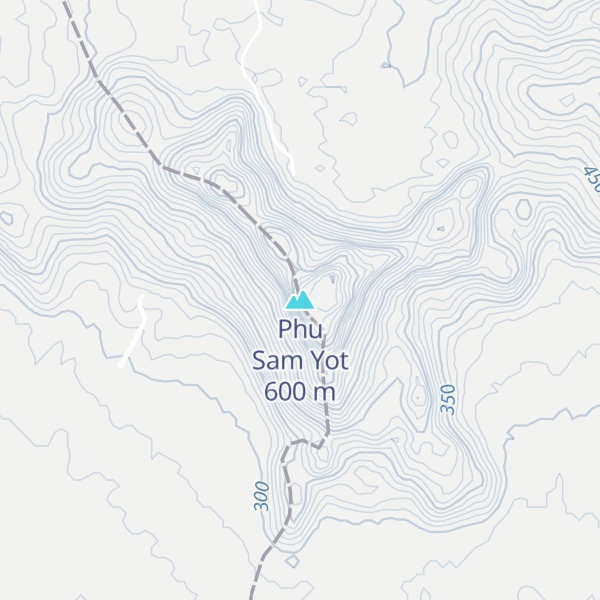 Map of Phu Sam Yot