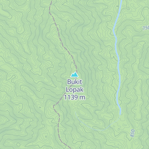 Map of Bukit Lopak