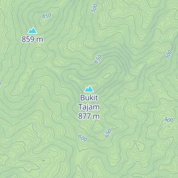 Map of Bukit Tajam
