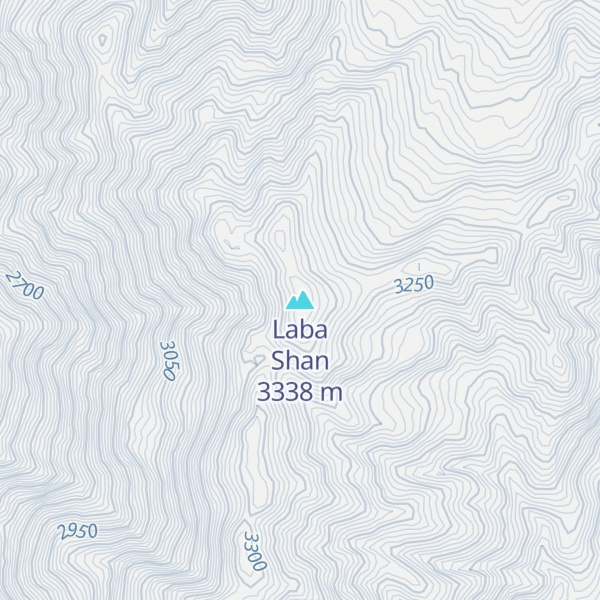 Map of Laba Shan