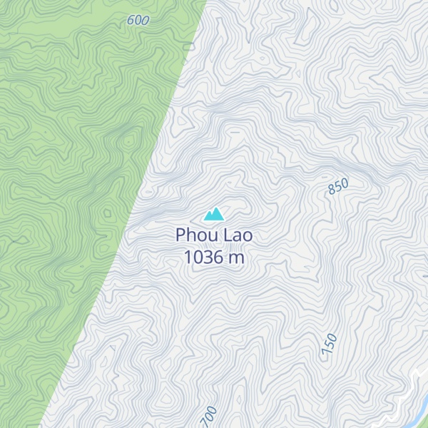 Map of Phou Lao