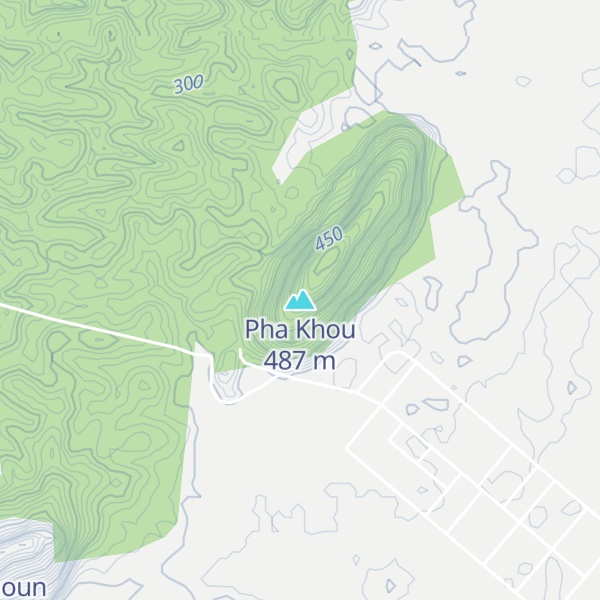 Map of Pha Khou
