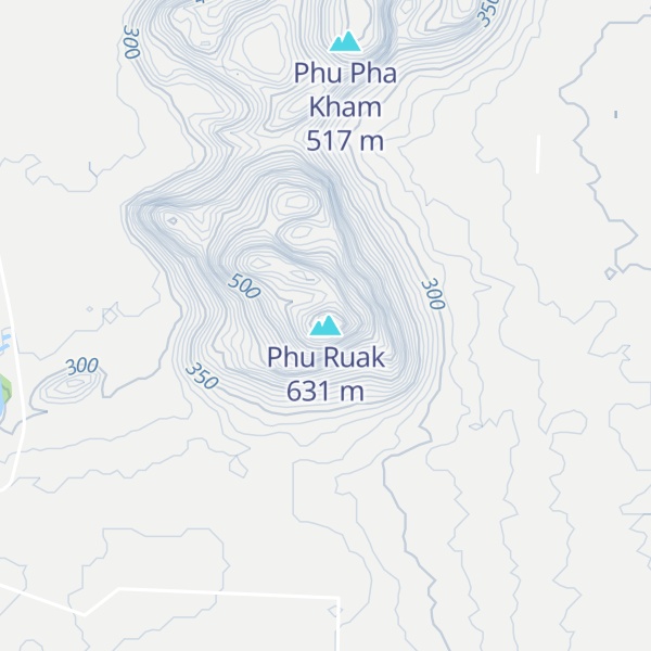 Map of Phu Ruak