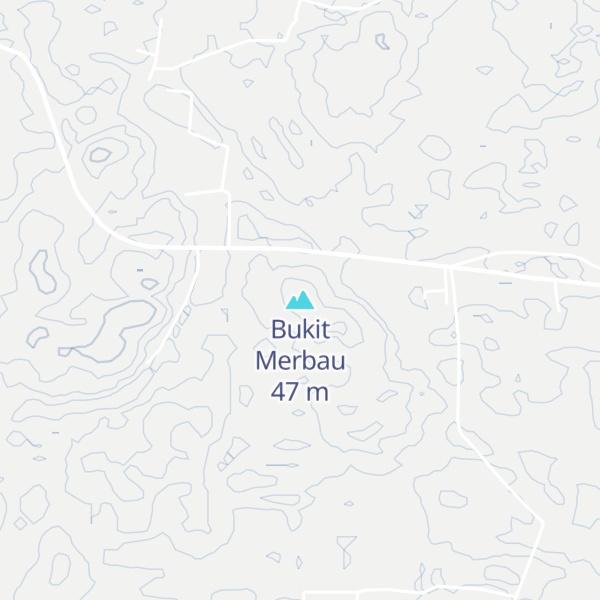 Map of Bukit Merbau