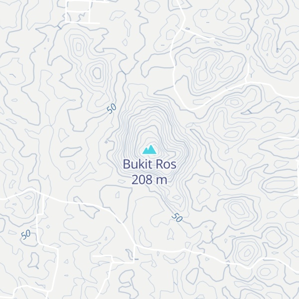 Map of Bukit Ros