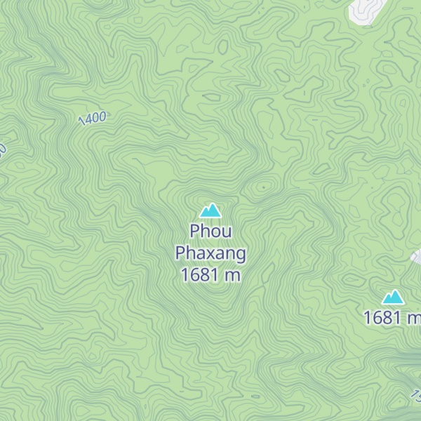 Map of Phou Phaxang