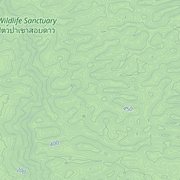 Map of Khao Tueng Lueng