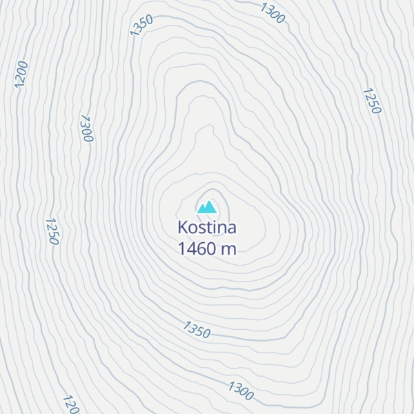 Map of Kostina
